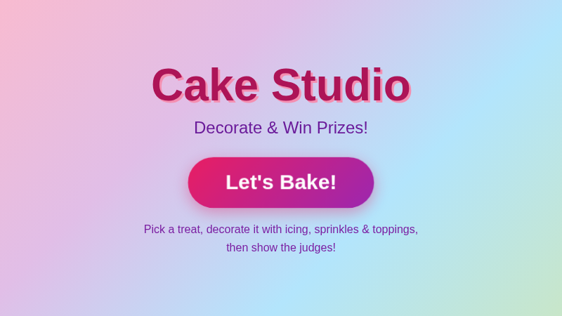 Cake Decorating Studio