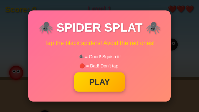 Spider Splat